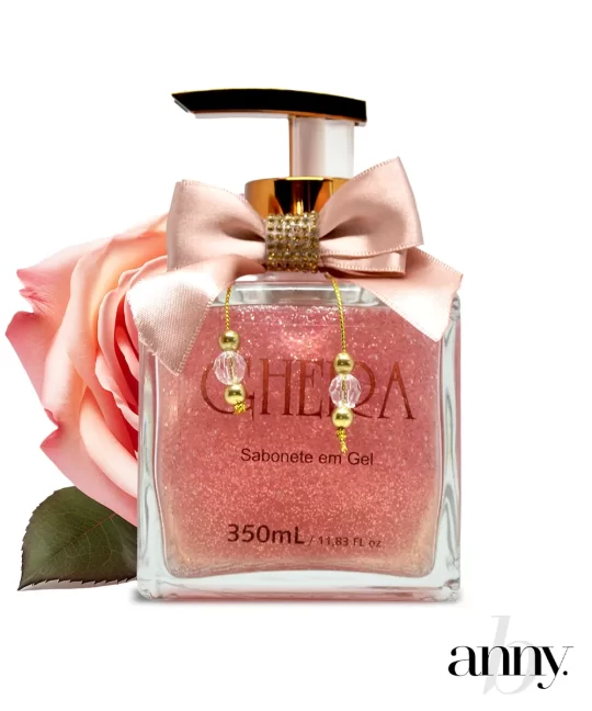 Sabonete Gel com Glitter Rosa Ghera 350mL combina elegância, cuidado e uma fragrância envolvente em um só produto. Além de limpar profundamente a pele, ele transforma o ambiente com seu frasco decorativo sofisticado.