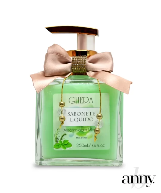 Sabonete Líquido Alecrim e Menta Ghera 250mL